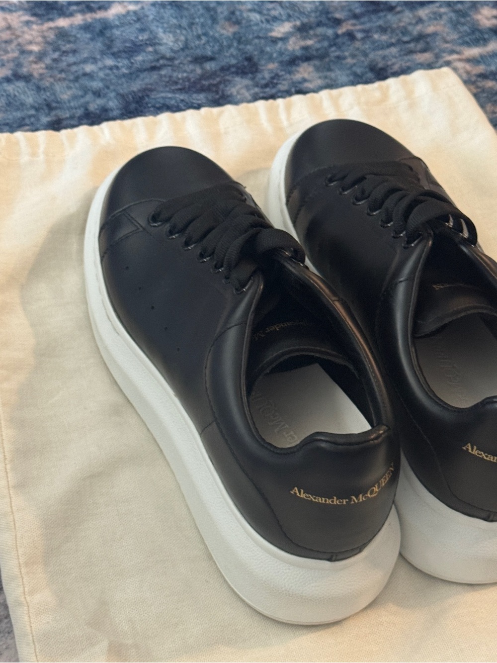 Alexander McQueen Sneakers with White Sole - Picture 2 of 8